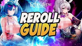 Echocalypse -緋紅の神約:  How To Efficient Way To Reroll SSR,Redeem Codes,Rumor & Big Bug?