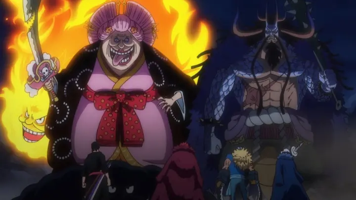Kaido Hybrid Form and Big Mom Vs Worst Generation | One Piece 1021