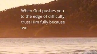 TRUST HIM