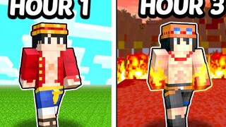 Minecraft One Piece แต่ทุกๆ 30 วินาที ฉันจะเปลี่ยนตัวละคร