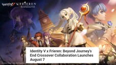 (Berita Anime) Identity V ber kolaborasi dengan Frieren: Beyond Journey's.
