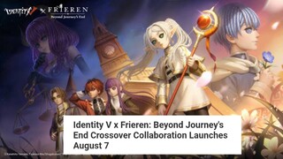 (Berita Anime) Identity V ber kolaborasi dengan Frieren: Beyond Journey's.