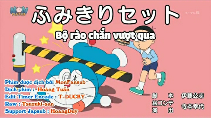 Doraemon Vietsub - Bộ Rào Chắn Vượt Qua - Phần 1