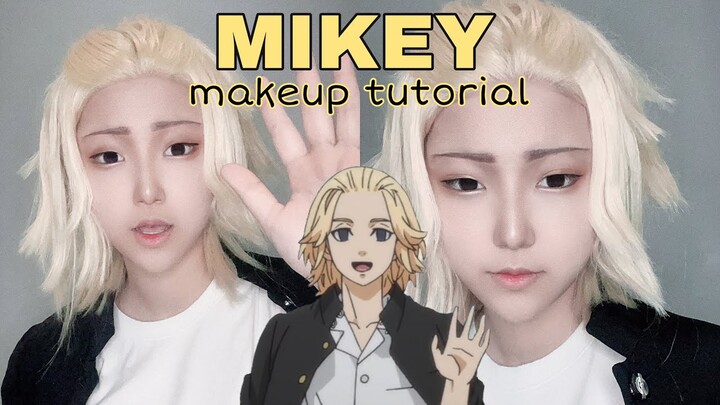 [ SANO MANJIRO MIKEY COSPLAY MAKEUP TUTORIAL TOKYO REVENGERS ]