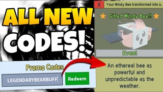 ALL OF *NEW CODES* IN BEE SWARM SIMULATOR ROBLOX 2021! (BEE SWARM SIMULATOR)