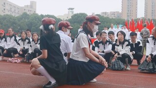 [Sekolah Menengah Cangnan] Terkejut! Sebuah kelas tertentu benar-benar menampilkan tarian sekretaris