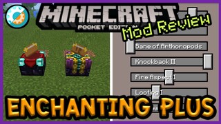 Minecraft PE Mod Review จะเกิดอะไรขึ้นถ้าคุณสามารถควบคุมการ Enchant ได้ดั่งใจ Enchant+ [Inner Core]