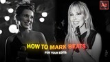 how to mark audio beats :after effects