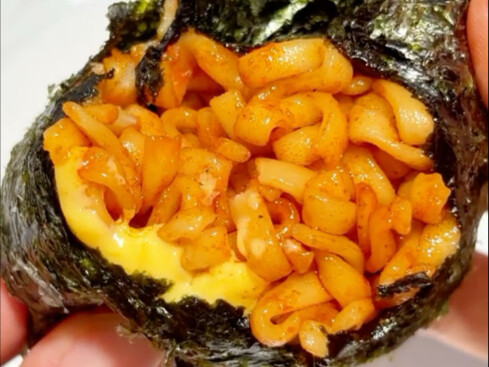 A divine way to eat Turkey Noodles!