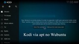 Instalando o Kodi 20.2 via APT (Wubuntu) Windows Ubuntu