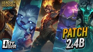LoL Wild Rift Talk: Patch 2.4B เนิฟยับ บัฟกระจาย (2/09/2021) - Doyser
