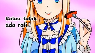 Ga ada Roti makan daging aja ya kan