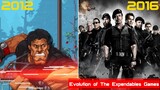 Evolution of The Expendables Games [2012-2016]