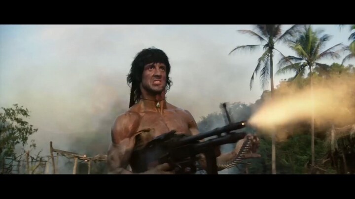 Best Action Scene _ RAMBO_ FIRST BLOOD II (1985) Movie CLIP HD