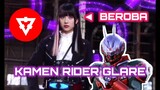 Beroba Kamen Rider Glare Henshin Scene and Fight