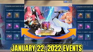 Aspirants Event January 22, 2022 Release Date | New Graffiti Effect | MLBB