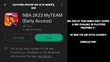 NBA 2K23 MyTeam Mobile is now Available on Playstore Philippines 🇵🇭 | No need VPN and Extra Accounts