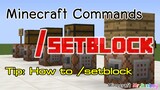 Minecraft Commands [Thai]: วิธีใช้คำสั่ง /setblock [1.7.2]