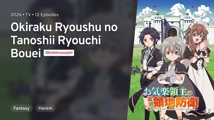 EP3 Okiraku Ryoushu no Tanoshii Ryouchi Bouei (Sub Indonesia)