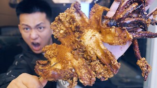 做一份巨无霸轰炸大鱿鱼！核算成本还不如去外面买的划算！