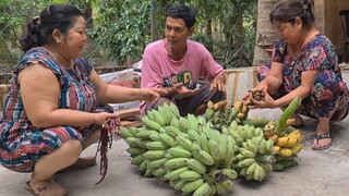 Những Quầy Chuối Đơn Giản Trong Giây Lát Trở Thành Món Ngon Mà Ai Cũng Có Thể Làm |TKQ & Family T999