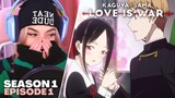 THIS IS TOO GOOD ALREADY! | Kaguya-sama: Love is War Season 1 Episode 1 Reaction