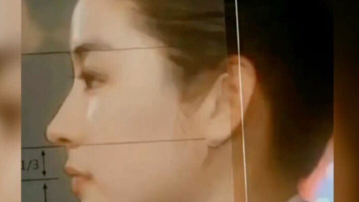 林青霞的脸是黄金比例！