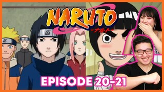 CHUNIN EXAM START! | Naruto Couples Reaction Episode 20 & 21