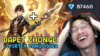 87.000 PRIMOGEN GACHA ZHONGLI KU TERWANGI !? - Genshin Impact Indonesia