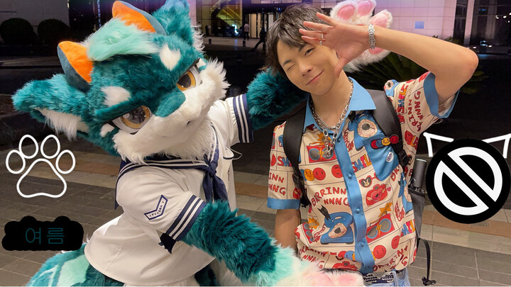 【Fursuitdance】Friday's Good Morning 【Xiaxia × Qianxia】