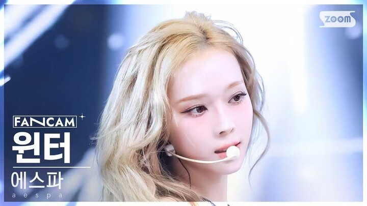 หนังสือสาวน่ารัก｜【คิมมินจอง WINTER】ไลฟ์สดเพลง «Whiplash» แบบแนวตั้ง｜SBS Inkigayo 241103