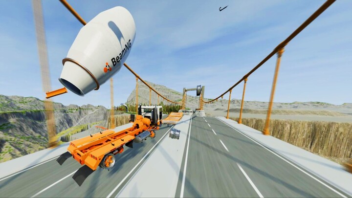 استخدام أحزمة تسارع بسرعات مختلفة لمساعدة المركبات على عبور الجسر