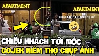 Anh Gojek SIÊU CƯNG làm luôn thợ chụp ảnh bất đắt dĩ cho chị khách | TIN GIẢI TRÍ