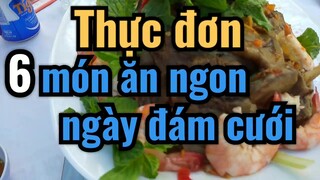 Thực đơn , 6 món ăn ngon ngày đám cưới , Pan B tiến Dũng