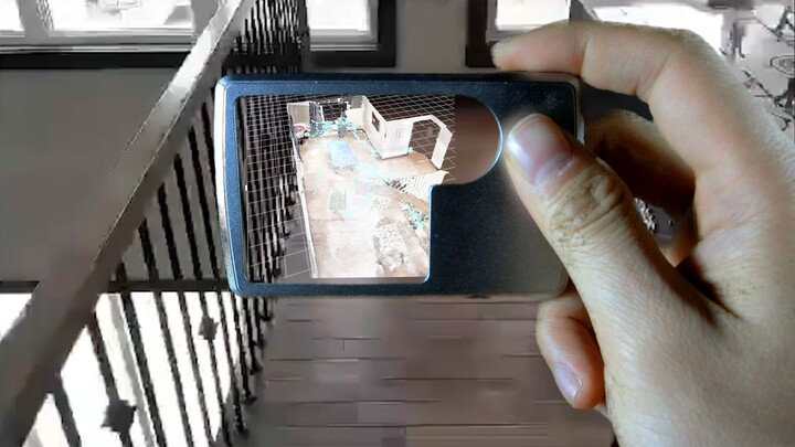 Máy ảnh thẻ trong suốt kiểu cũ – Quét 3D được cả căn phòng, hiệu quả cũng khá ổn đấy!