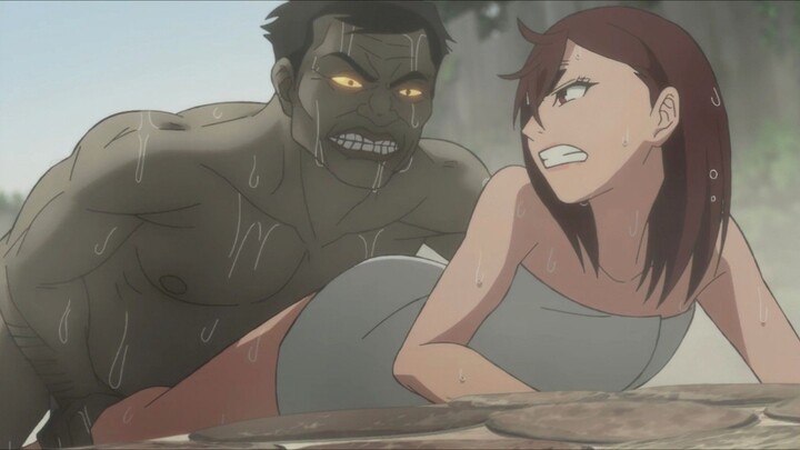 Dibrutalin om om..!! Anime 18+ no sensor Dandadan season2