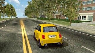 Driving School Sim Fiat 500 Abarth Gameplay