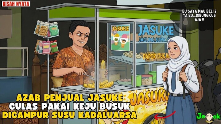 AZAB PENJUAL JASUKE CULAS PAKAI KEJU BUSUK DICAMPUR SUSU KADALUARSA   ANIMAS