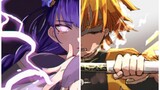 [Anime]MAD.AMV: Persatuan Genshin Impact dan Demon Slayer