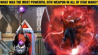What Was The Most Powerful Sith Artifact? | Star Wars Lore Explained