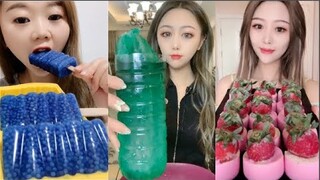 Ice Eating Thánh Ăn Đá Trào lưu Ăn Đá màu sắc ASMR氷の咀嚼音#260