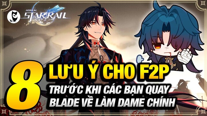 8 LƯU Ý F2P CẦN BIẾT TRƯỚC KHI QUYẾT ĐỊNH QUAY BLADE Về Làm Dame Chính Cho Team Của Mình