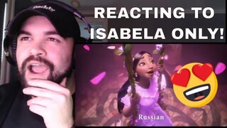 Reacting only to Isabela from "Encanto"