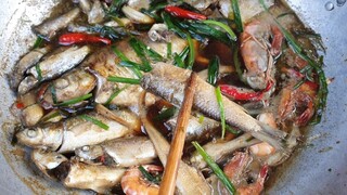 CÁ LINH KHO LẠT • Bữa Cơm Phiêu Bạt trên Sông Quê | Ngư Dân Miền Tây