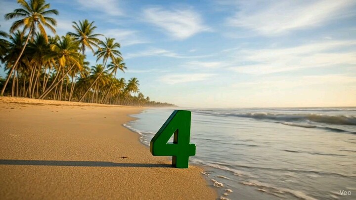 Beach Numbers 2 (Veo)