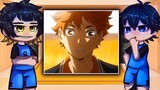 Blue Lock React To Haikyuu // Gacha Club