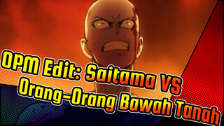 Pertarungan Sulit Saitama Melawan Orang-Orang Bawah Tanah | One Punch Man