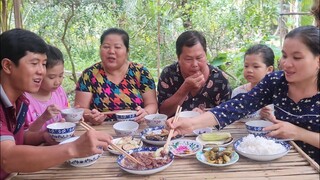 Mắm Ruốc Xào Ba Rọi Bữa Cơm Hạnh Phúc Bên Gia Đình Trong Mùa Dịch| TKQ & Family T711