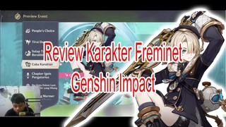 Review Karakter Freminet Genshin Impact