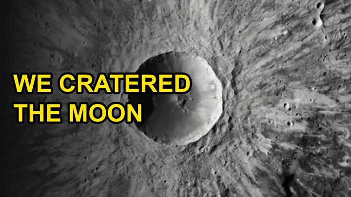 A Falcon 9 crashed into the Moon